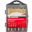Набор сверл перовых по дереву, пласик. кейс 5 шт (16-20-22-25-32 мм ) Matrix