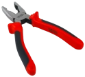 Плоскогубцы Boxer комбинированные., двухкомпонентные рукоятки 180 мм