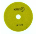 Диск шлифовальный алмазный,  по мрамору/граниту, гибкий сухой KRUGO