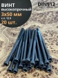 Винт высокопрочный НР М3х50 мм к.п.12.9 черный DIN912, 20 шт.