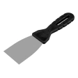 Шпатель из нерж.стали пластмас.ручка Сибртех