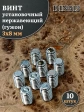 Винт установочный нержавеющий М3х8 DIN913 (гужон), 10 шт.