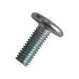 Винт мебельный 6х15 мм с плоской головкой и внутренним шестигранником DIN 7420, оцинкованный