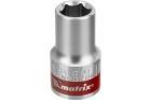 Головка торцевая хромированная 6-гранная 11 мм CrV под квадрат 1/2 Matrix