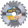 Диск пильный для циркуляр.пил по дереву 216х32х24Т + кольцо 32/30 мм