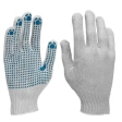 Перчатки трикотажные для ремонтных работ с ПВХ точкой, 7 класс вязки, Россия
