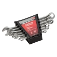 Набор ключей комбинированных 6-17 мм 6 шт CrV матовый хром Matrix 