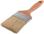Кисть флейцевая Профи, натур.светл.щетина, дерев.ручка 3" 75 мм