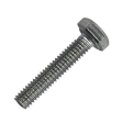 Болт 3х20 мм DIN 933 нержавеющий А2, полная резьба