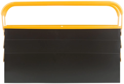 Ящик для инструмента металлич. 420х200х200 мм с 4-мя раздвижн.отд. фото 2