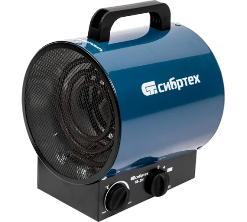 Тепловая пушка (тепловентилят) ТВ-2М 230 В 2 реж. 2000 Вт Сибртех фото 1