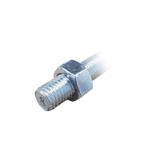 Шпилька резьбовая 27х1000 мм класс прочности 8.8, оцинкованная фото 2