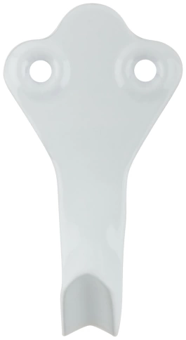 Крючок-вешалка малый белый (3175) фото 2