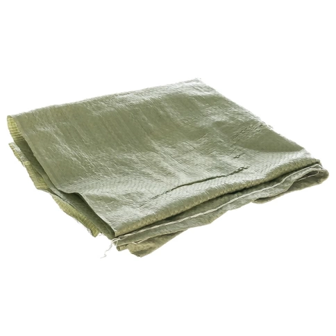 Мешки полипропиленовые 55х95 см, зеленые фото 1