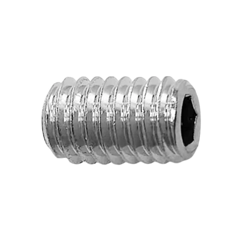 Винт установочный 3х6 мм с внутренним шестигранником DIN 913, нержавеющая сталь А2, тупой конец фото 1