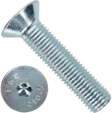 Винт потайной под шестигранник 6х40 DIN7991 к.п.10.9, 10 шт. фото 9