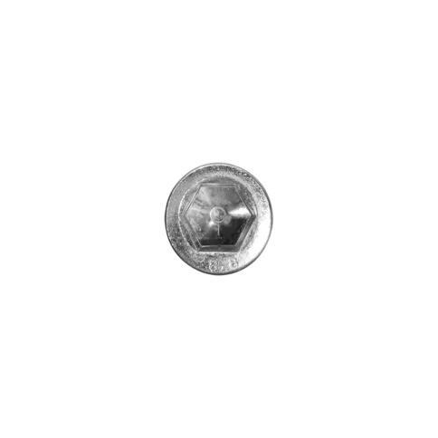 Винт с внутренним шестигранником 8х55 мм класс прочности 8.8 DIN 912 полная резьба, оцинкованный фото 2