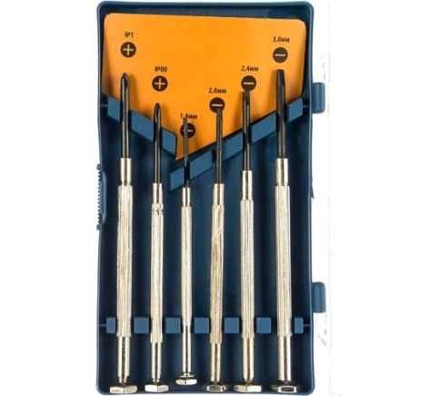 Набор отверток для точной механики PH+SL,CS Point рукоятка  6 шт Sparta фото 1
