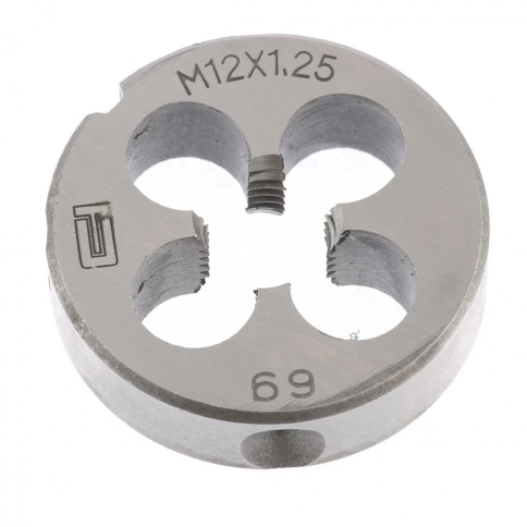 Плашка М12 х 1,25 мм Сибртех фото 1