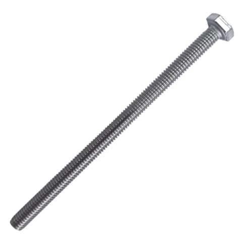 Болт 12х100 мм DIN 933 нержавеющий А2, полная резьба фото 1