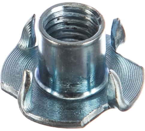 Гайка мебельная М10 крыльчатая врезная ОЦ DIN1624, 50 шт. фото 6