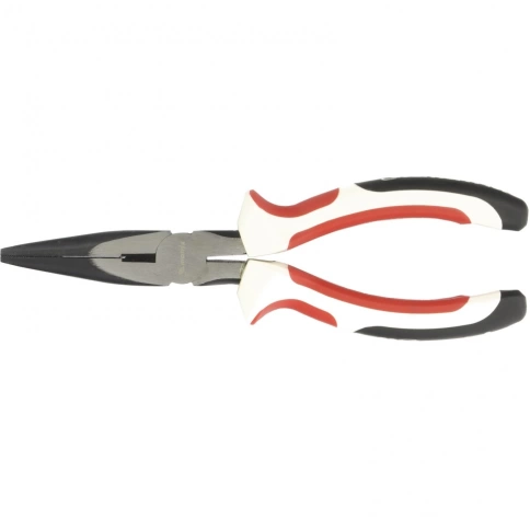 Длинногубцы Premium прямые трехкомпонентные рукоятки 180 мм Matrix фото 1