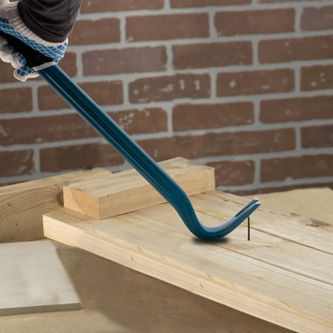 Лом-гвоздодер двутавровый профиль 600х30х17 мм Gross фото 6