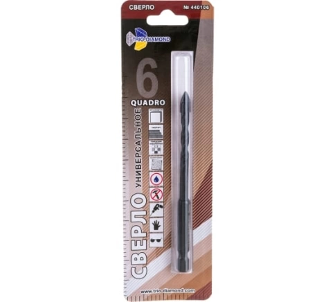 Сверло универсальное Квадро 4В фото 5