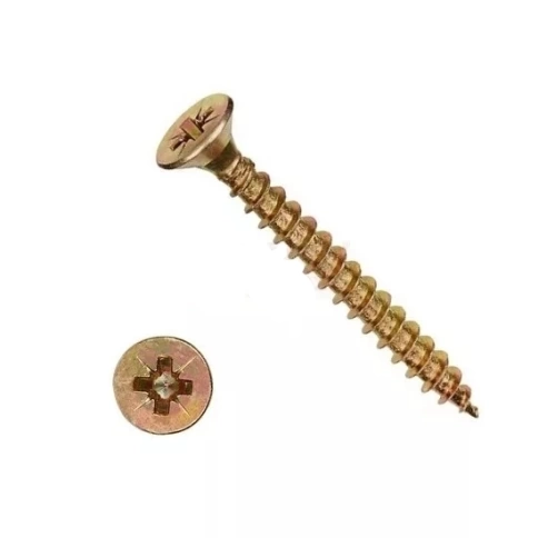Шуруп саморез потайной для дерева 4х40 ЖЦ, 10 шт. фото 5