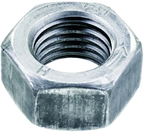 Гайка левая резьба М12 высокопрочная к.п.8 ОЦ DIN934,10 шт. фото 5
