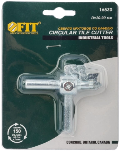 Сверло по кафелю круговое "Балеринка" 20-90 мм фото 3