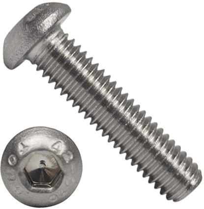 Винт нержавеющий под шестигранник 3х30 мм 7380 ,10 шт. фото 6