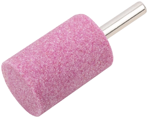 Шарошка абразивная по металлу, хвостовик 6 мм, цилиндр 25х40 мм фото 2