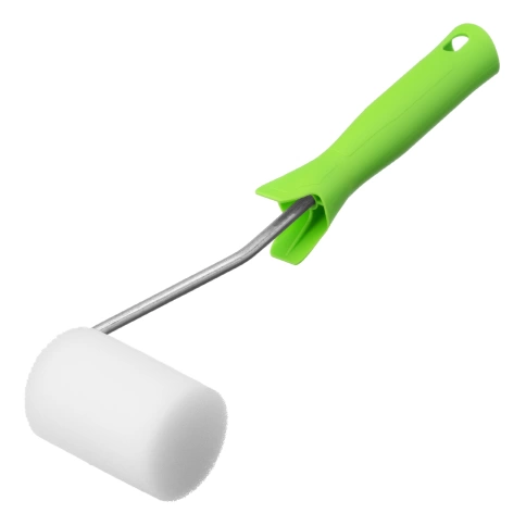 Набор валик поролоновый с ручкой + 2 шубки 65 мм D 42мм D ручки 6мм Сибртех фото 1