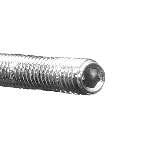 Винт установочный 4х25 мм с внутренним шестигранником DIN 914 нержавеющая сталь А2 фото 2