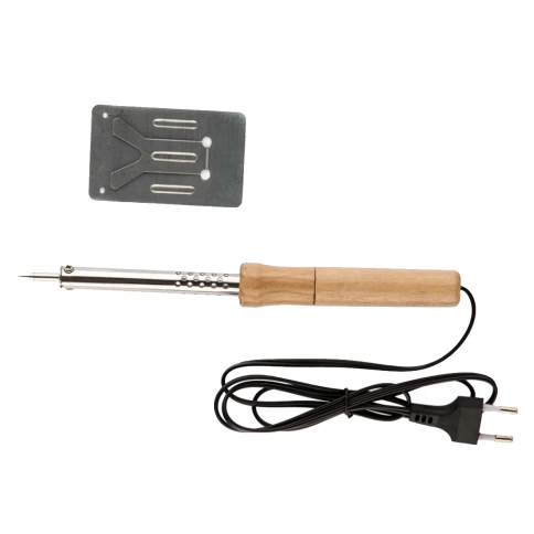 Паяльник с деревянной ручкой 30 Вт, Sparta фото 1