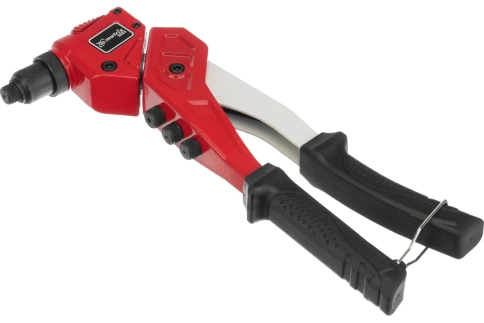 Заклепочник 290 мм, заклепки 2.4-3.2-4.0-4.8 мм. ручной литой поворотный 0-360* PRO Matrix фото 1