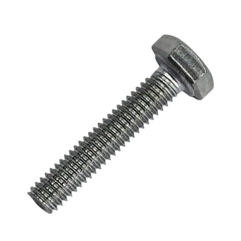 Болт 6х25 мм DIN 933 нержавеющий А2, полная резьба фото 1