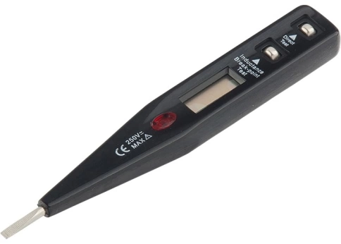 Тестер напряжения 12-220 В ЖК дисплей с неон.ламп. Sparta фото 2