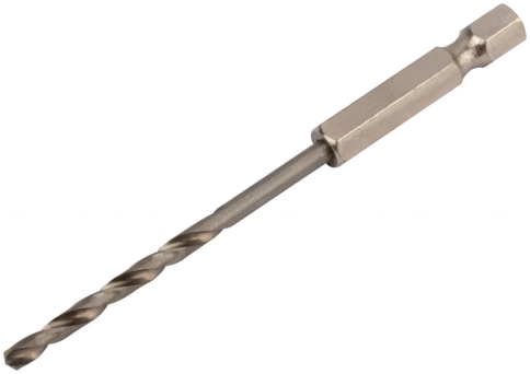 Сверло по металлу HSS полиров.U-хвостовик под биту 3,0 мм  фото 2