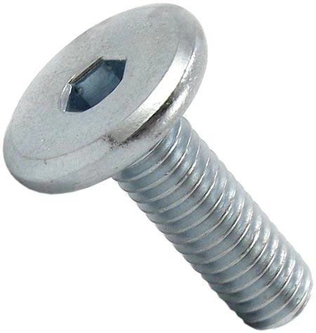 Винт мебельный 8х70 плоский под шестигранник DIN7420,20 шт фото 5
