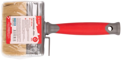 Макловица PRO, 70% ПБТ/30% натур.светл.щетина, 2-х ручка, нерж.обжим, 30х100 мм фото 1