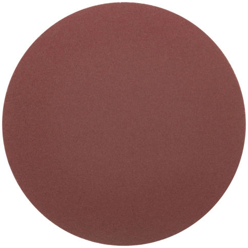 Круги шлифовальные сплошные (липучка), алюминий-оксидные 125 мм 5 шт Р 180 фото 1