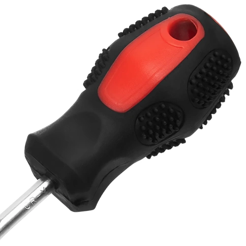 Отвертка SL5x38 мм, CrV, двухкомпонентная рукоятка Anti-Slip Matrix фото 3