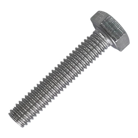 Болт 4х30 мм DIN 933 нержавеющий А2, полная резьба фото 1