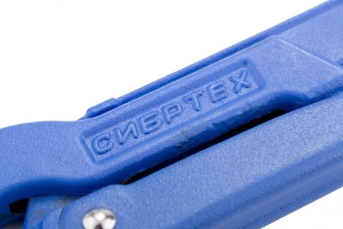 Ключ трубный рычажный №3, 2" с изогнутыми губками Сибртех фото 3