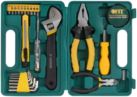 Набор инструментов 26 предметов пластиковый чемодан фото 1