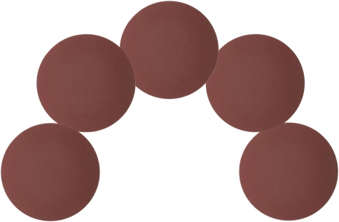 Круги шлифовальные сплошные (липучка), алюминий-оксидные 125 мм 5 шт Р 150 фото 5