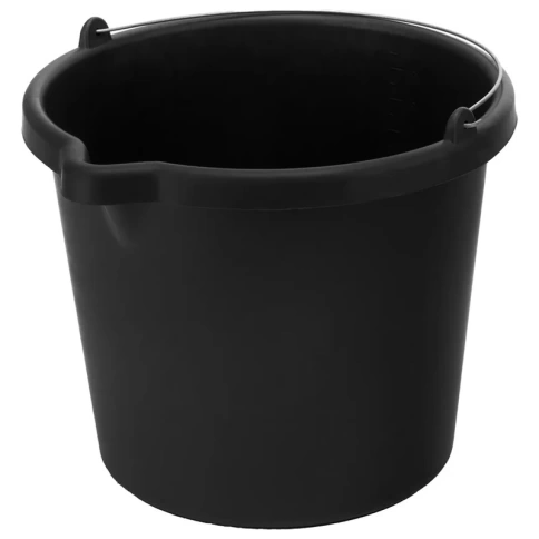 Ведро строительное пластмассовое, высокопрчное, с носиком 20 л, Сибртех фото 2