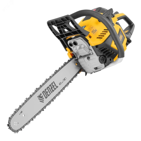 Пила цепная бензиновая DS-5218,шина 45см.,52см3, 3л.с, шаг 0,325, паз 1,5мм, 72зв.Denzel фото 1